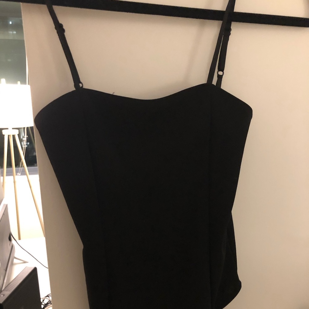 Black Body suit with tags size M